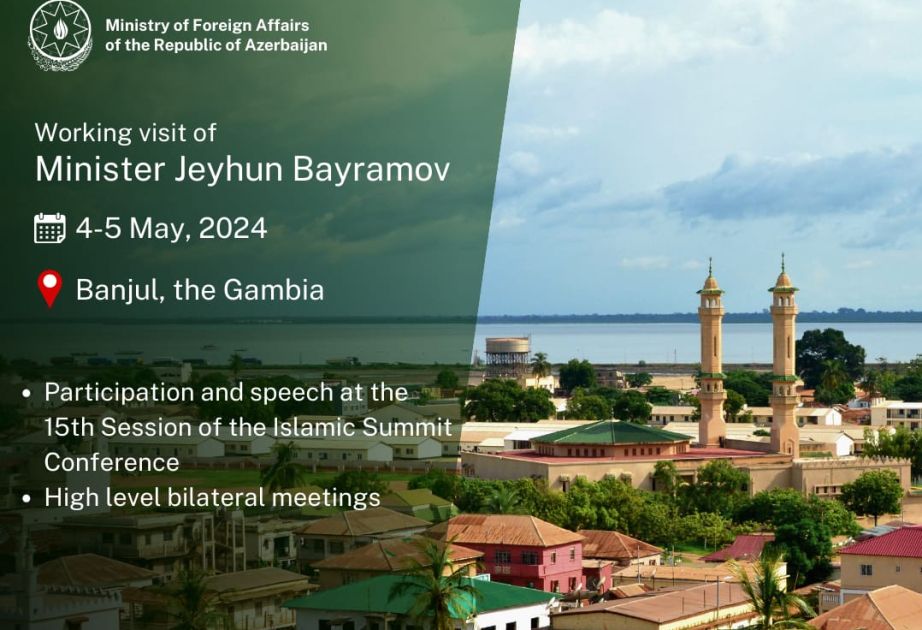 Azerbaijani FM embarks on working visit to Gambia