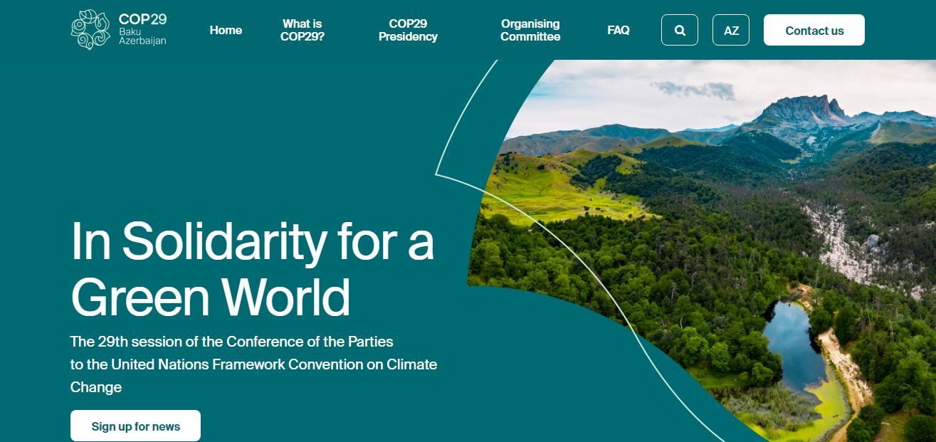 COP29.az website gets launched in Azerbaijan