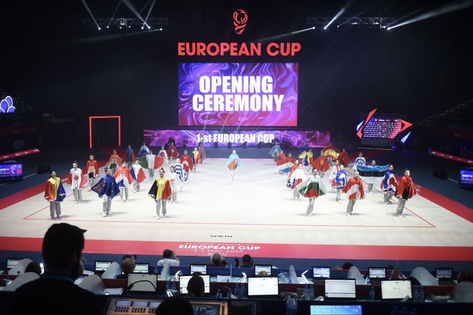 Baku hosts inauguration of European Cup in Rhythmic Gymnastics