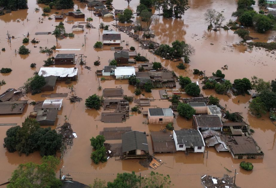 Southern Brazil hits by the worst floods in more than 80 years
