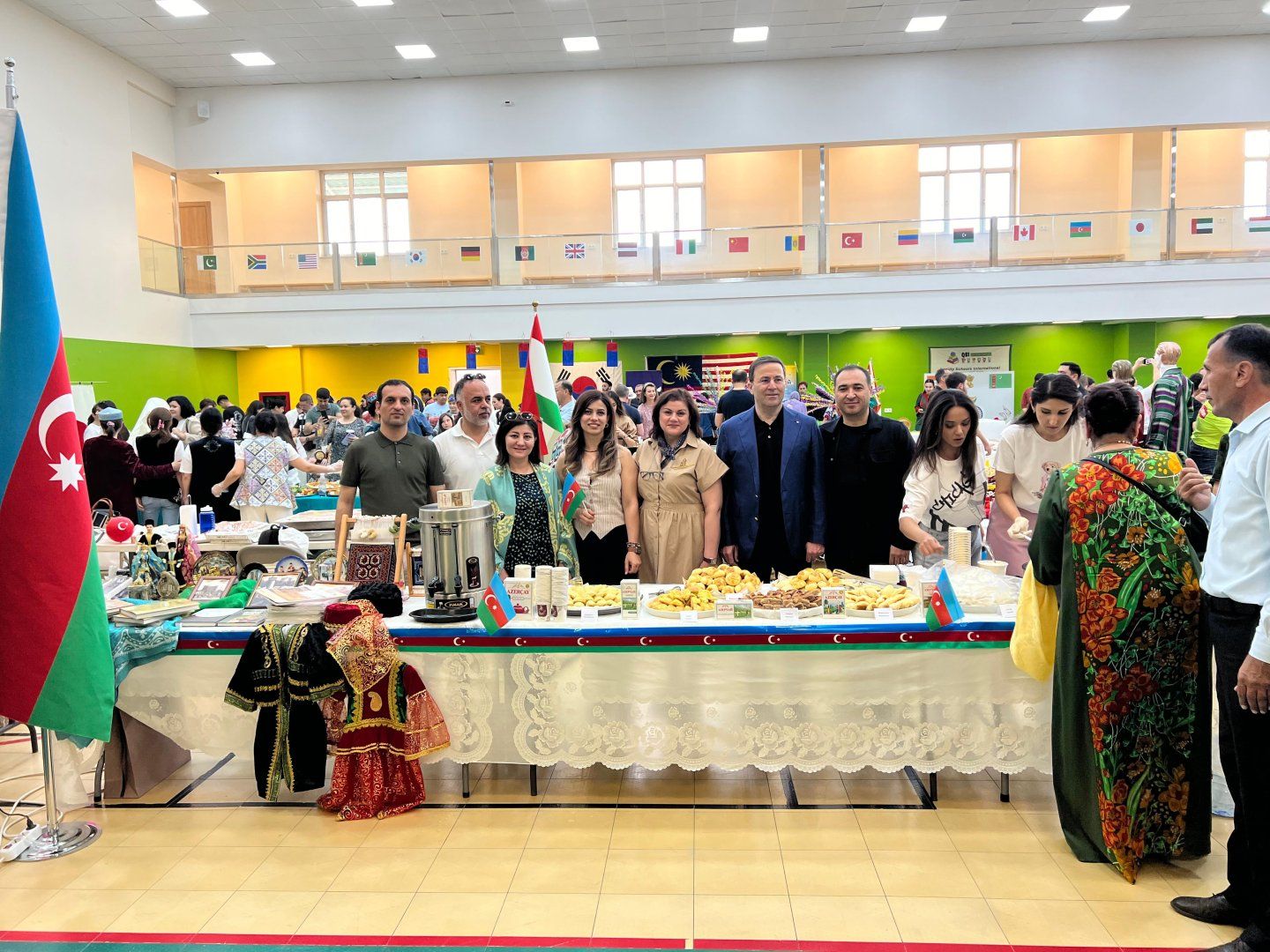 Azerbaijani national cuisine presented in Turkmenistan