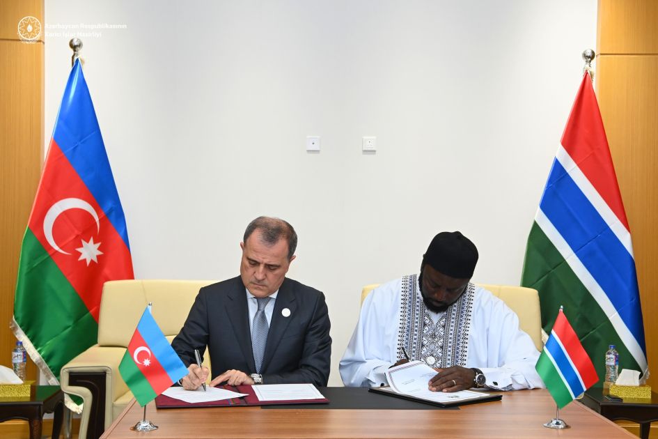 Azerbaijan, Gambia announce visa waiver for diplomatic passport holders
