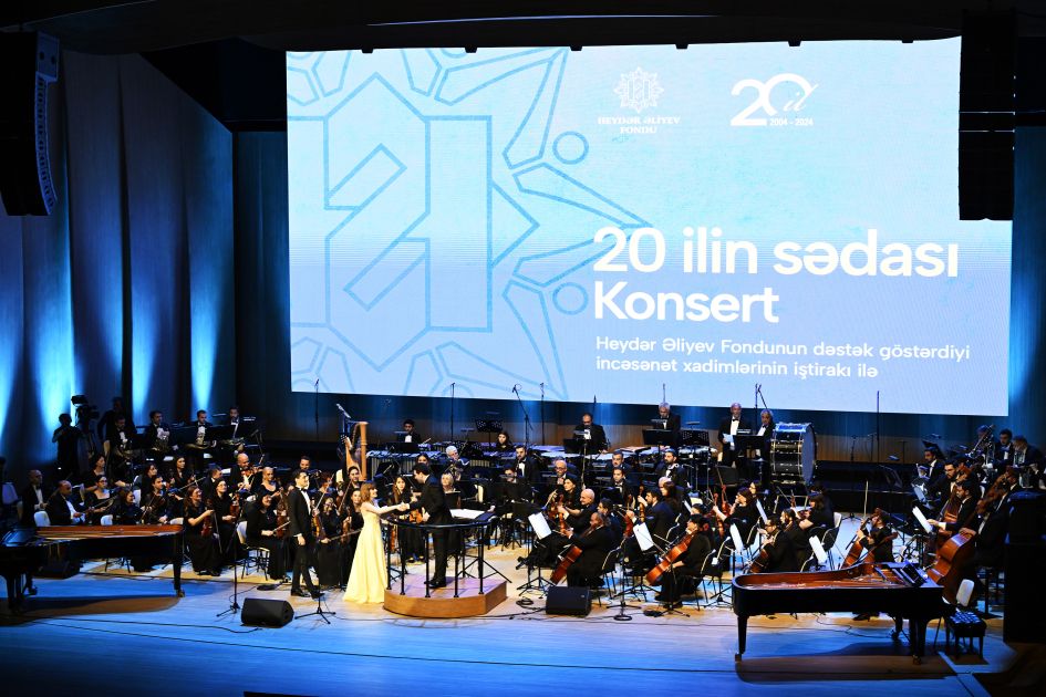 Heydar Aliyev Foundation celebrates 20 Years with spectacular anniversary concert