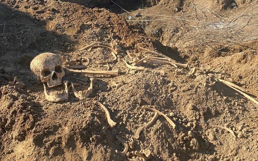 Human bones discovered in Azerbaijan's Aghdara