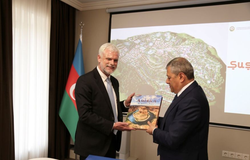 US Ambassador meets with Azerbaijan's Special Representative for Shusha [PHOTOS]