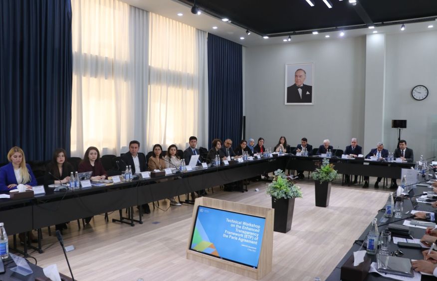 Training held to support preparation of Biennial Transparency Report on climate change of Azerbaijan [PHOTOS]
