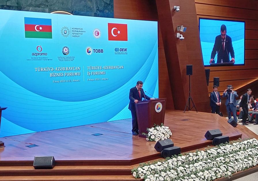 Turkish VP Yilmaz calls on his country's business circles to implement new projects in Azerbaijan