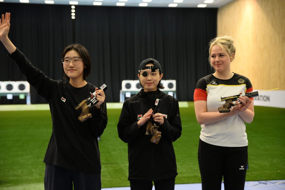 Korea’s Kim Yeji takes gold at ISSF Baku World Cup 2024 [PHOTO]