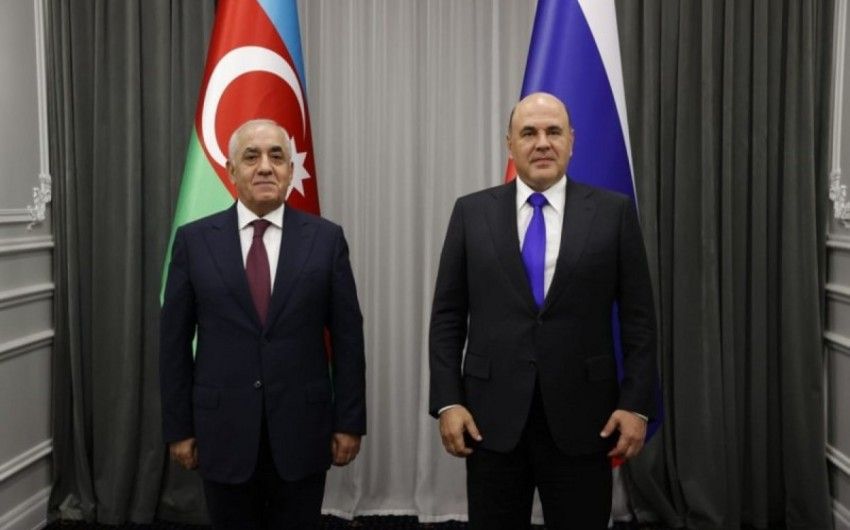 Azerbaijan's Ali Asadov congratulates Prime Minister of Russia