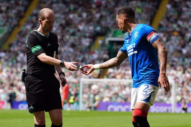 Rangers demand Celtic action after James Tavernier targeted by missiles and 'lucky' to avoid injury