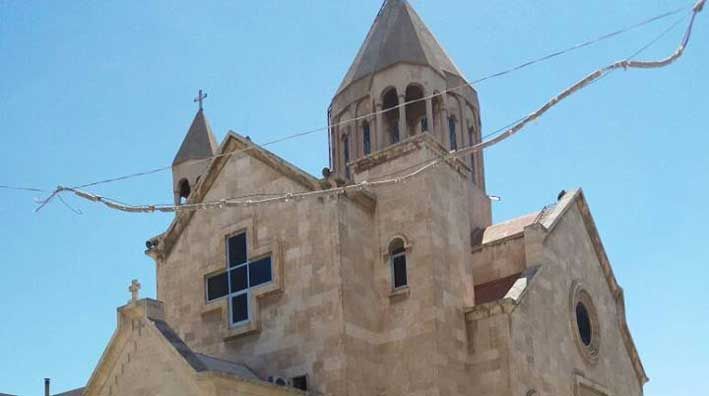 Armenian churches substitute political will of country's faded opposition