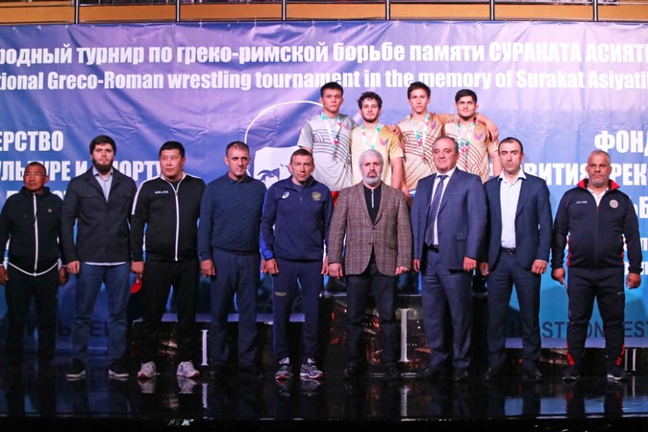 Greco-Roman wrestlers claim three medals in Russia [PHOTOS]