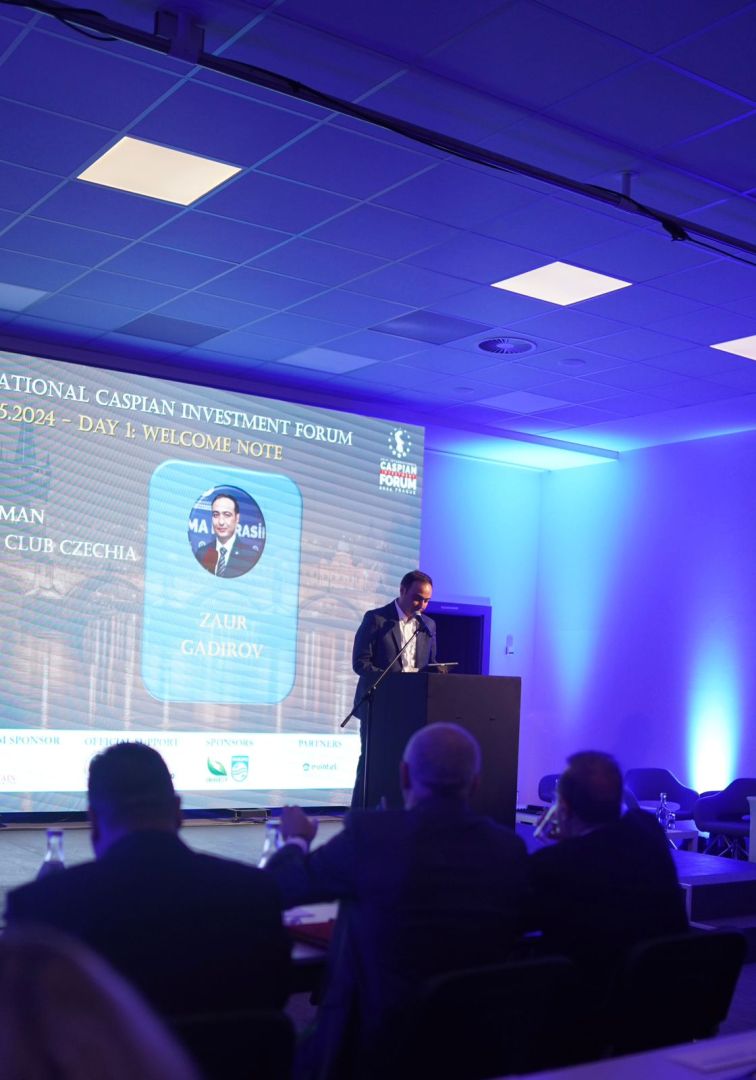 18th International Caspian Investment Forum started its work in Prague [PHOTOS]