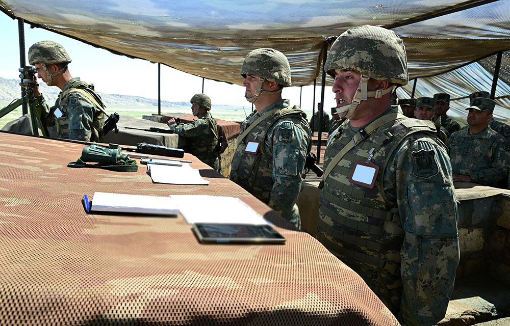 Chief of General Staff of Azerbaijan watches tactical exercise of Artillery units [PHOTOS]