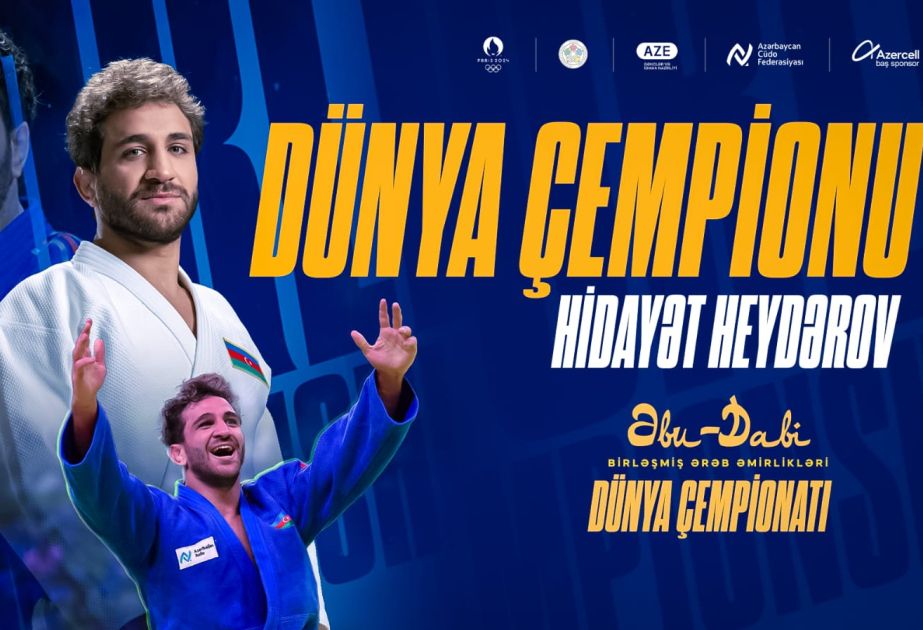 Azerbaijani judoka crowned world champion