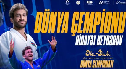 Azerbaijani judoka crowned world champion