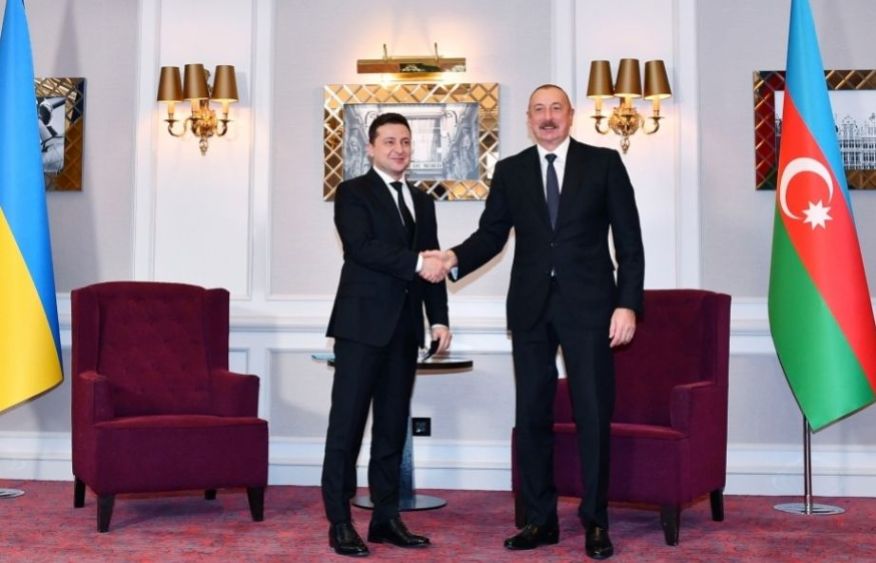 President of Ukraine Volodymyr Zelenskyy makes phone call to President Ilham Aliyev