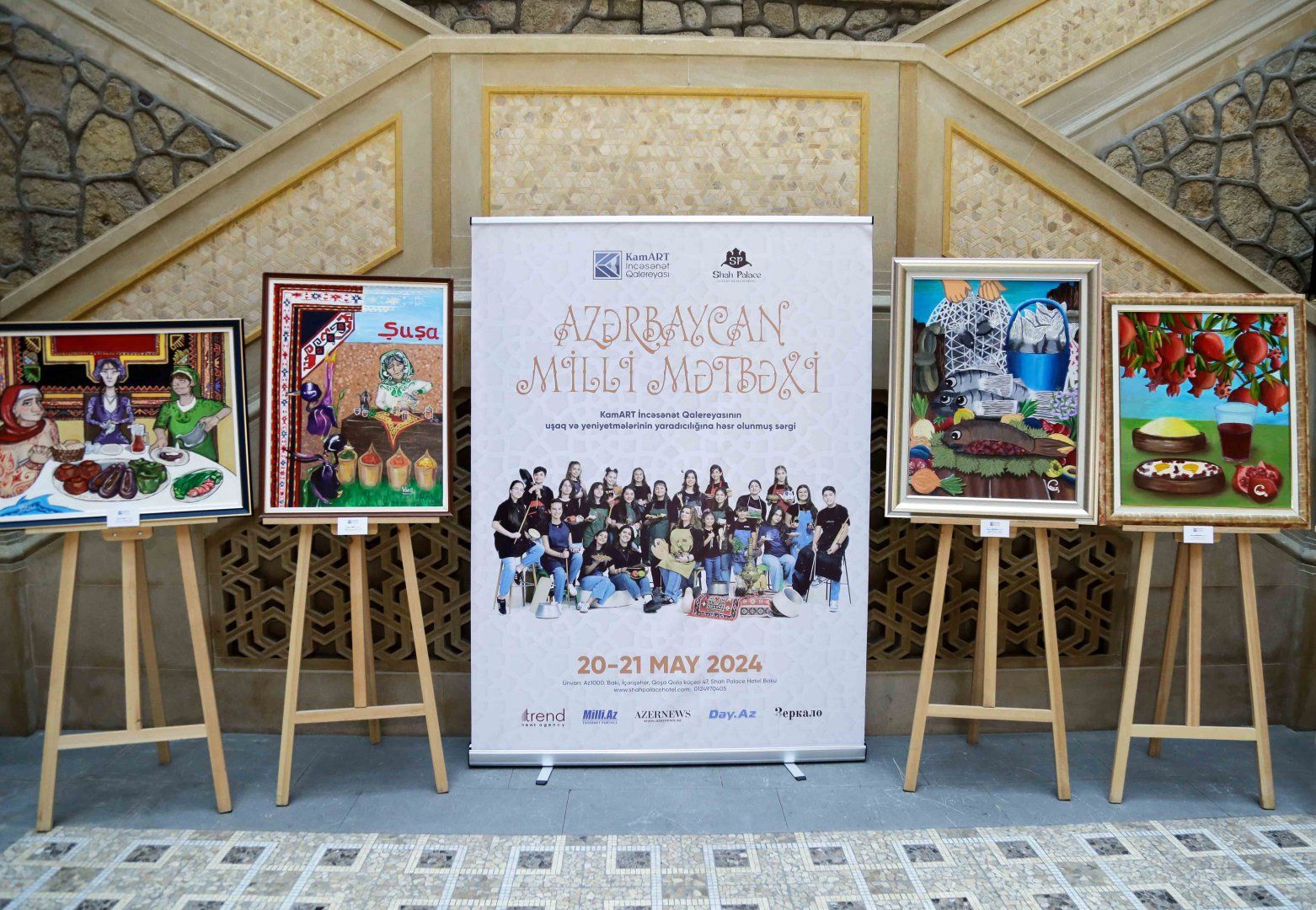 Azerbaijani cuisine through eyes of artists [PHOTOS]