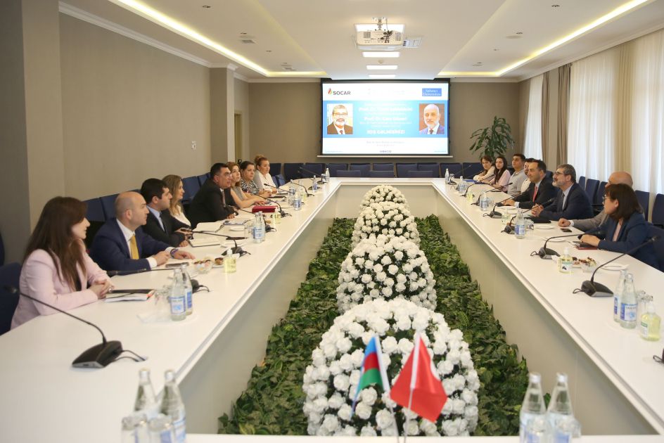 President of Sabanci University visits Baku Higher Oil School [PHOTOS]