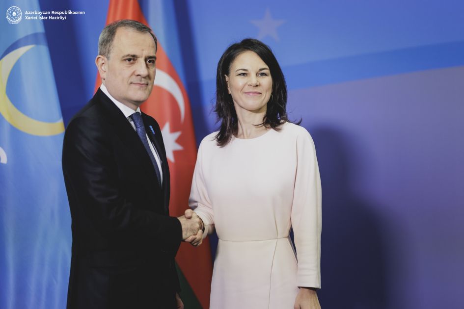 FM Bayramov meets with his German counterpart [PHOTO]