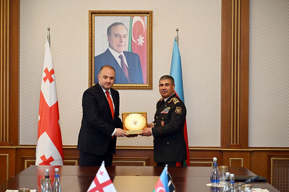 Azerbaijan, Georgia discuss prospects for development of military cooperation [PHOTOS/VIDEO]