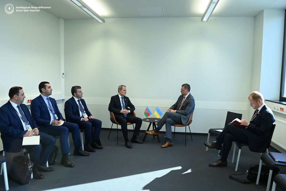 Azerbaijani FM meets with his Ukrainian counterpart [PHOTOS]