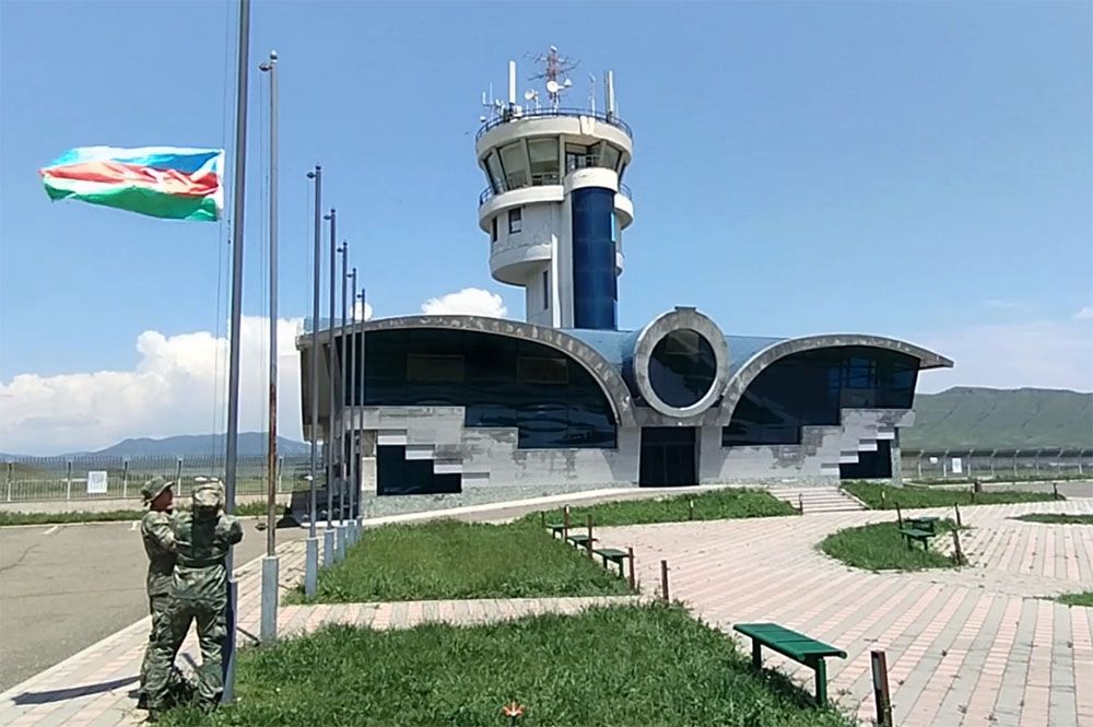 Historical moment in Khojaly - peacekeeping contingent leaves Azerbaijani territories [VIDEO]