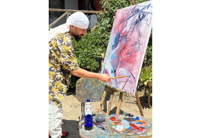 Arts Council Azerbaijan holds plein air for artists [PHOTOS]