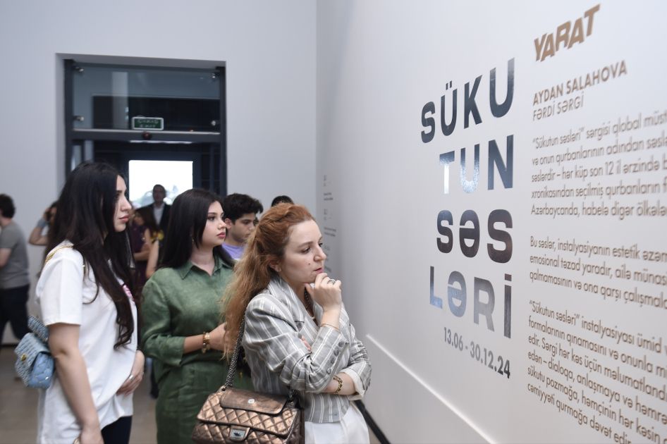 YARAT presents Aidan Salahova's exhibition "Voices of Silence" [PHOTOS]