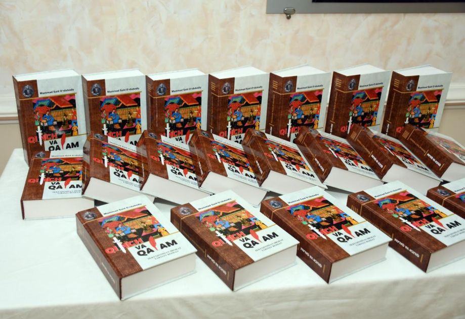 Novel "Sword and Pen" translated into Uzbek language [PHOTOS]