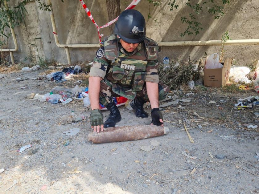 Ammunition discovered on territory of Azerbaijan's Sumgayit