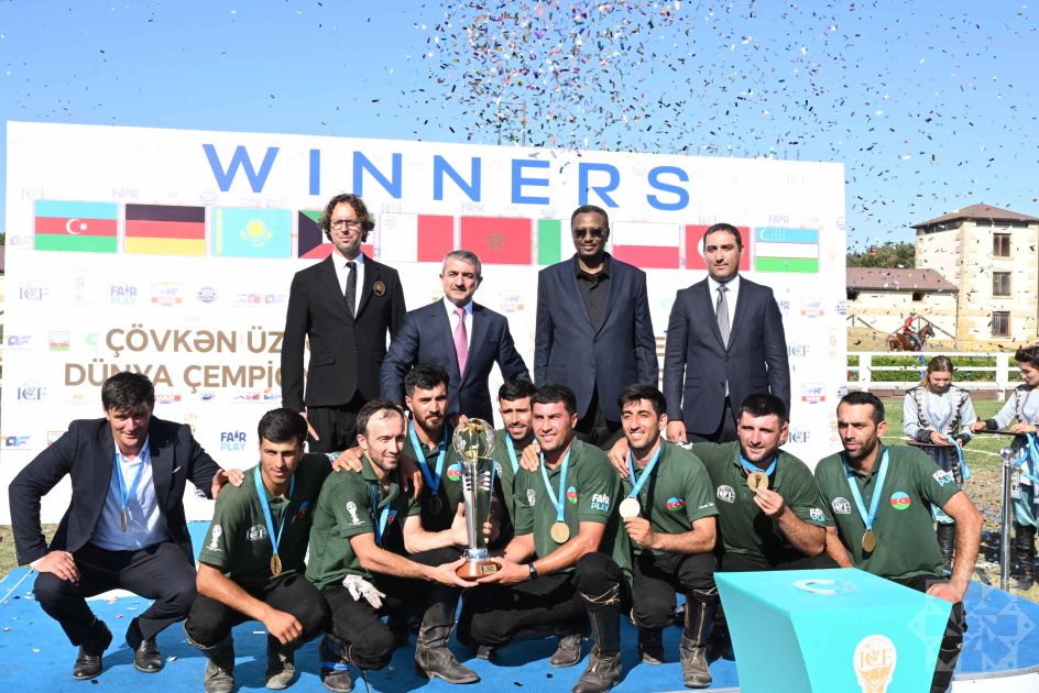 Azerbaijan's Chovgan team becomes world champion [PHOTOS]