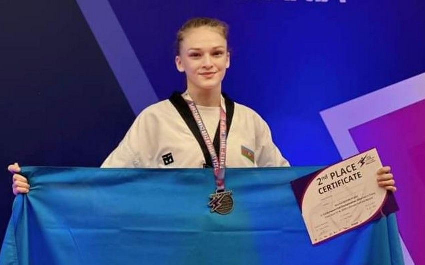 Azerbaijani taekwondo player wins silver at European Inter-Club Championship