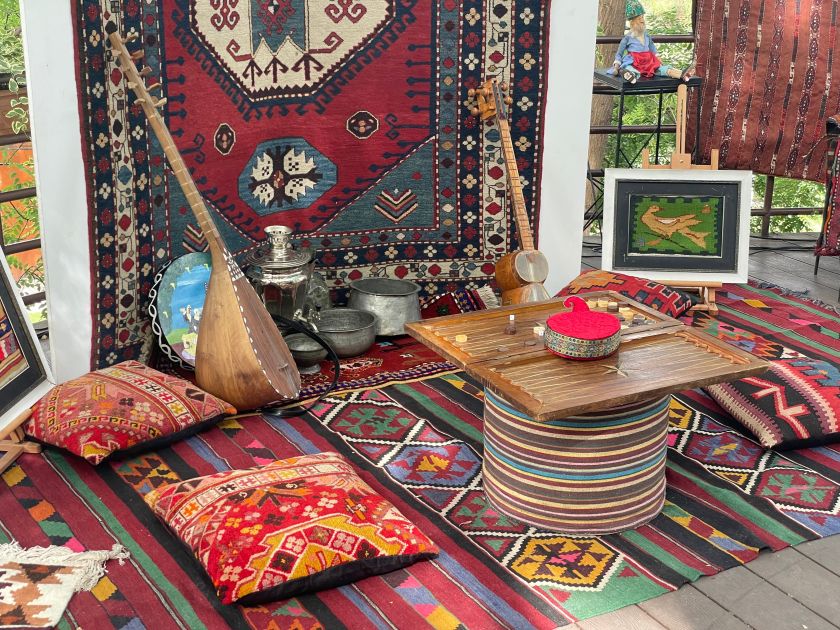 Azerbaijan corner opened at festival held in Tbilisi [PHOTOS]