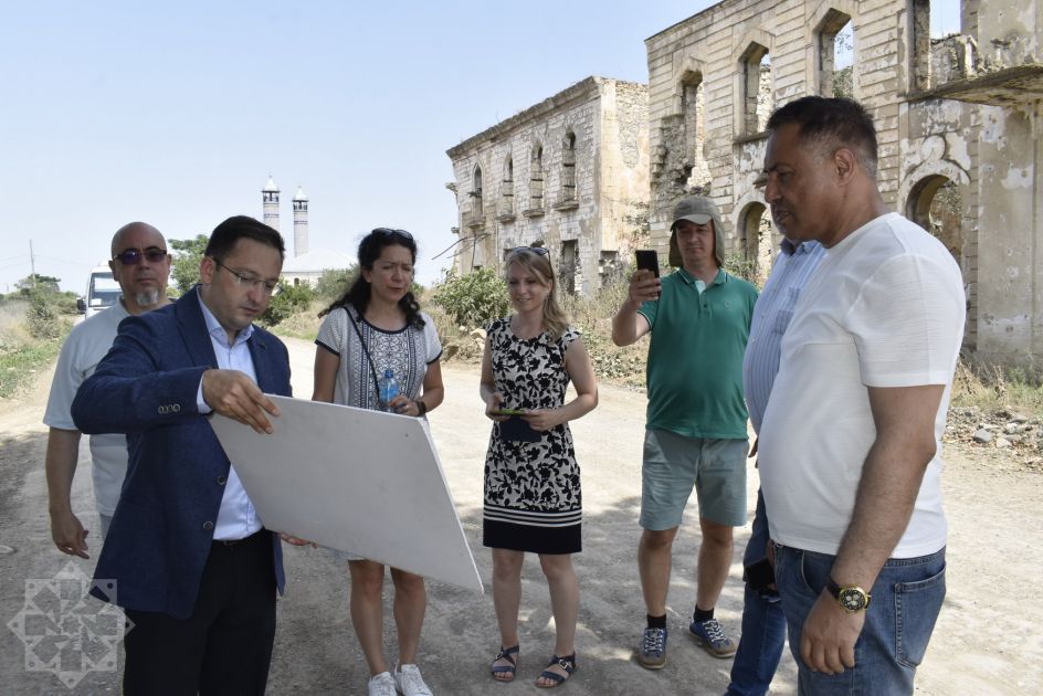 Members of Hungarian National Assembly view Armenian vandalism in Aghdam [PHOTOS]