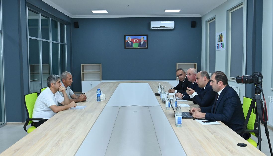 Science and Education Minister listens to appeals of citizens in Nakhchivan [PHOTOS]
