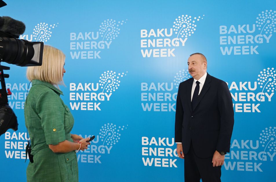 President Ilham Aliyev’s interview was broadcast on Euronews channel [PHOTOS/VIDEO]