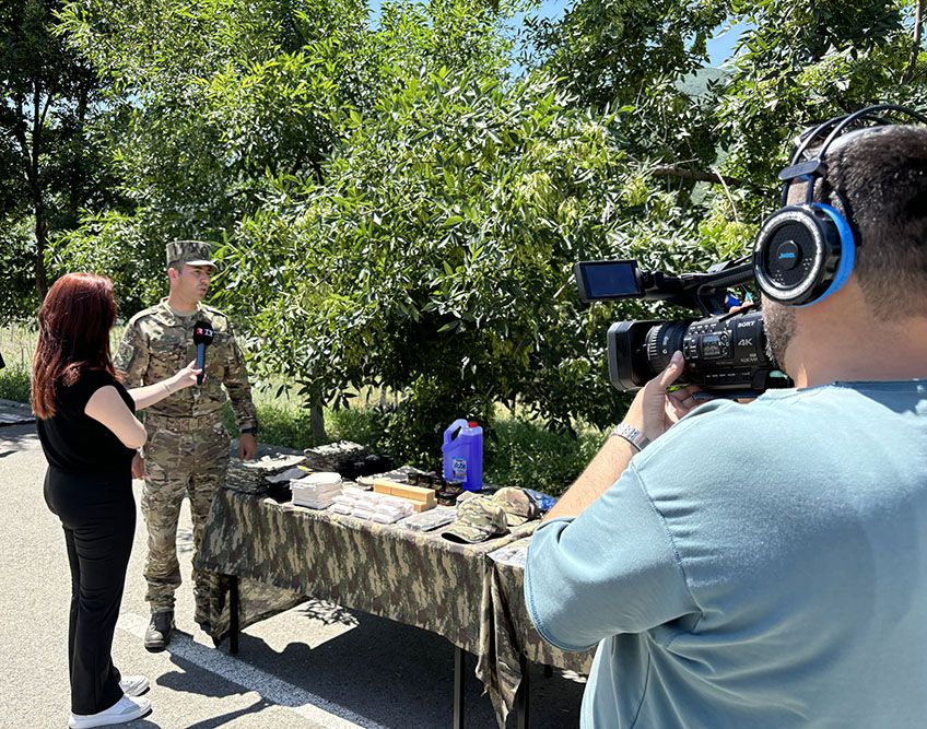 Media tours organized on eve of Azerbaijan's Armed Forces Day [PHOTOS/VIDEO]