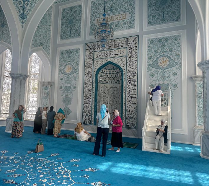 Participants of Cooperation Forum of Azerbaijani NGOs visit Zangilan Mosque [PHOTOS]
