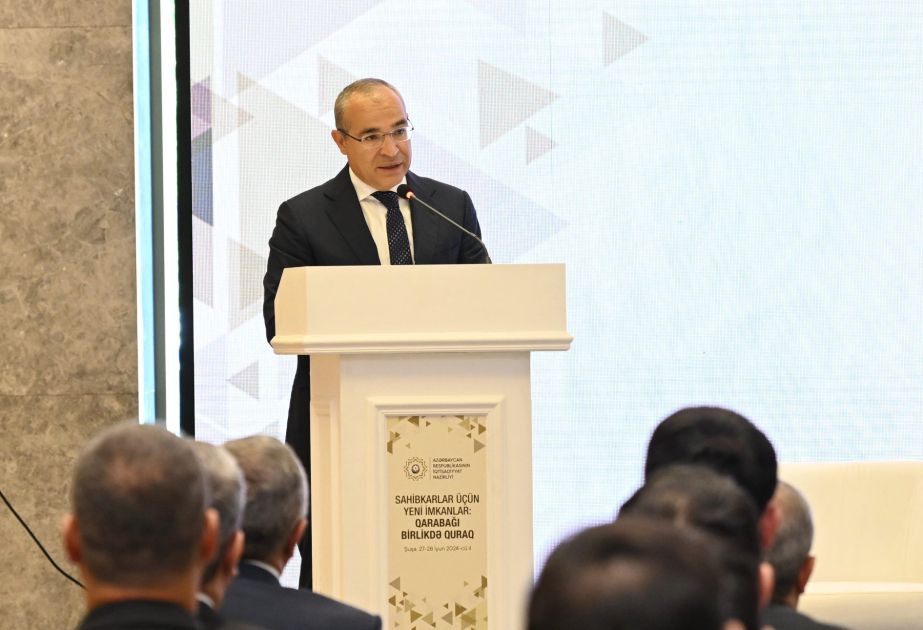 Minister Jabbarov emphasises favourable conditions for entrepreneurs in Azerbaijan