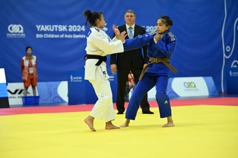 National judokas win four medals at Children of Asia Int'l Sports Games [PHOTOS]
