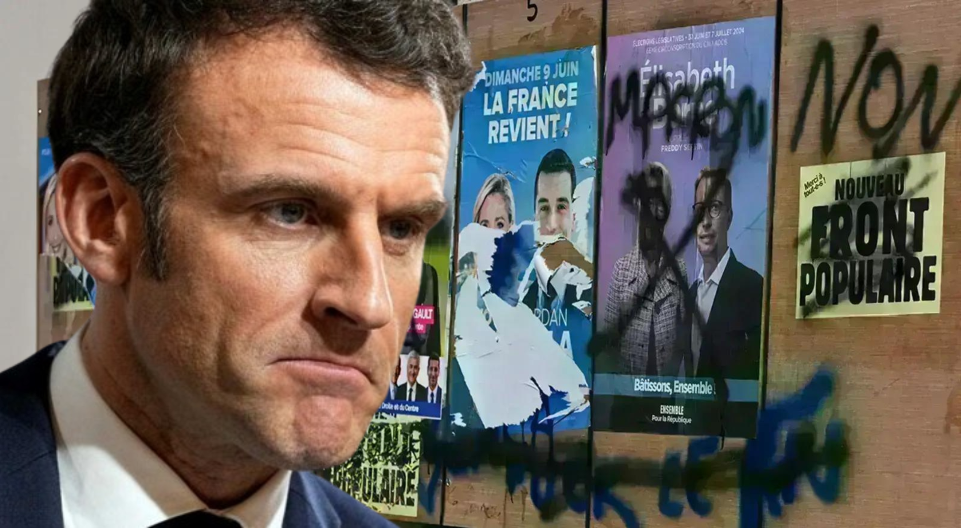 Macron stuck by idea to instigate war in S Caucasus while French need real president