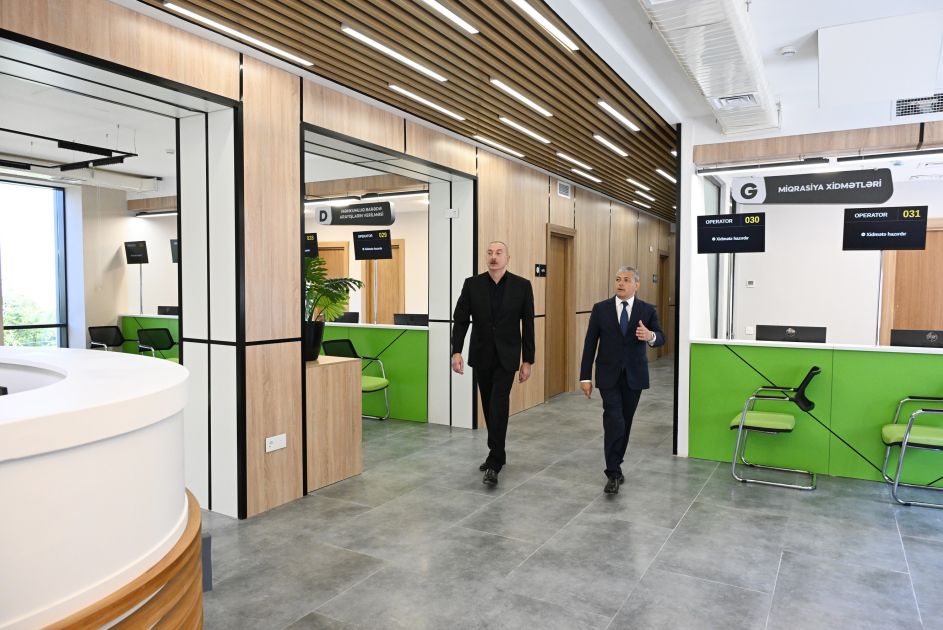 President Ilham Aliyev participates in reopening of Government Services Center after major overhaul [PHOTOS]