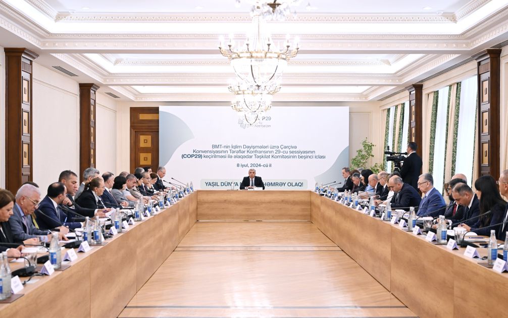 Fifth meeting of Organizing Committee regarding COP29 was held [PHOTOS]