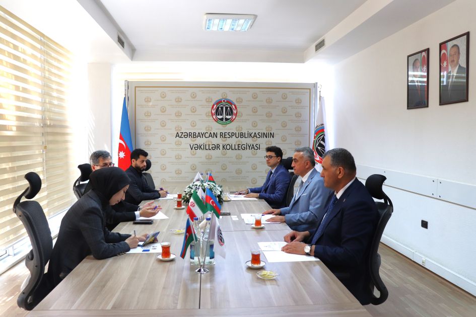 Azerbaijan Bar Association receives Iran's charge d'affaires, Seyyed Jafar Aghai [PHOTOS]