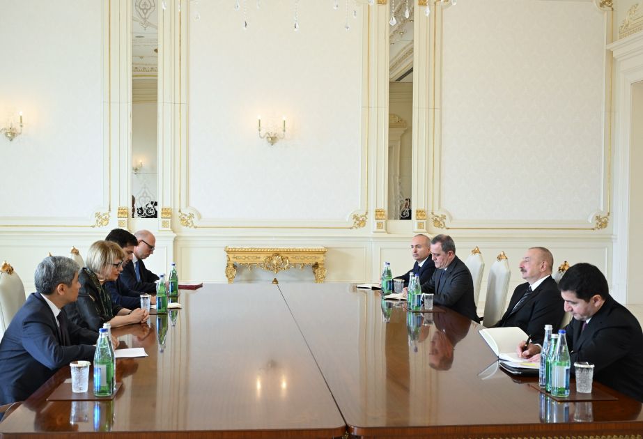 President Ilham Aliyev receives OSCE Secretary General [VIDEO]