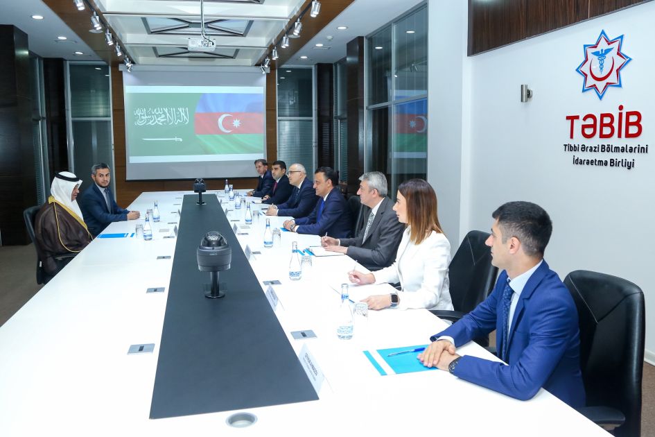 TABIB's Executive Director meets with ambassador of Saudi Arabia to Azerbaijan [PHOTOS]