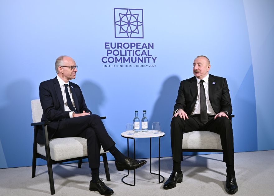 President Ilham Aliyev meets with Prime Minister of Luxembourg Luc Frieden in Oxford [PHOTOS/VIDEO]