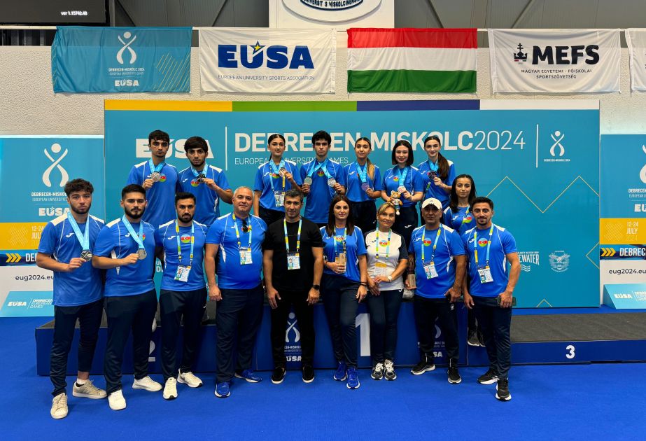 Azerbaijani karate fighter claims gold at EUG 2024