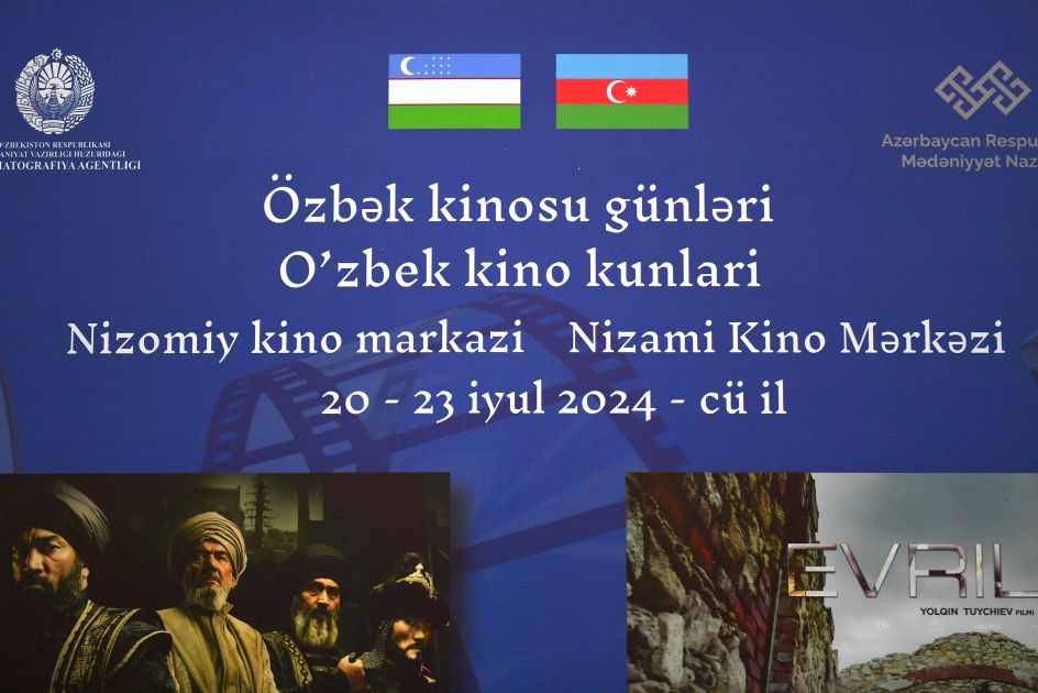 Days of Uzbek Cinema kick off in Nizami Cinema Center [PHOTOS]